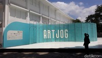 Bagi pengunjung yang ingin menyambangi ARTJOG Resilience, bisa melakukan reservasi terlebih dahulu.  Foto: Pradito Rida Pertana/detikcom