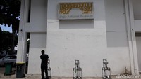 Protokol kesehatan yang ketat sesuai aturan pemerintah juga diterapkan bagi pengunjung ARTJOG.  Foto: Pradito Rida Pertana/detikcom