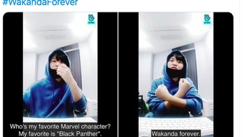 Aktor Black Phanter meninggal, netizen jadi ingat gerakan tangannya yang terkenal, Wakanda Forever. Foto: Twitter