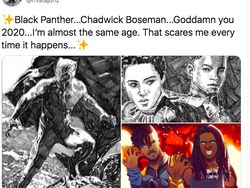 RIP Black Panther dan Wakanda Forever Menggema di Linimasa