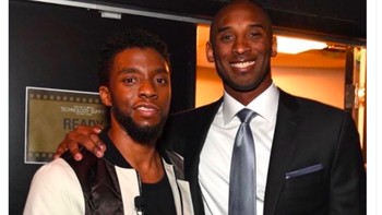 Netizen ini amat berduka karena dua idolanya telah meninggal, Kobe Bryant dan sekarang Chadwick. Foto: Twitter