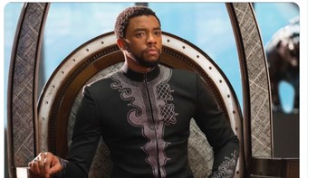 RIP Raja Tchalla, Black Panther, selamanya tetap raja. Foto: Twitter