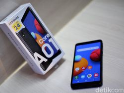 Galaxy A01 Core, Ponsel Rp 1 Juta Teman Belajar Online