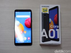 Galaxy A01 Core, Ponsel Rp 1 Juta Teman Belajar Online