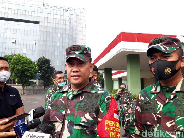 Komandan Kodim 0505/Jakarta Timur Kolonel Kav Rahyanto Edy