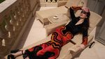 Intip Gaya Glamor Maya Henry saat Kulineran