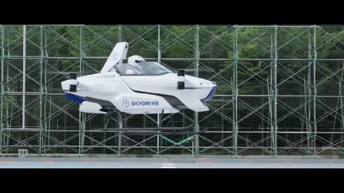 Mobil Terbang SkyDrive sudah diuji.