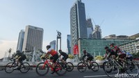 Kepala Dinas Perhubungan DKI Jakarta Syafrin Liputo mengklaim sejumlah stakeholder mendukung usulan Pemprov DKI yang ingin memfasilitasi road bike agar bisa masuk jalan tol. Menurutnya, sejumlah stakeholder itu adalah Badan Usaha Jalan Tol (BUJT), Jasa Marga hingga Korlantas Polri.
