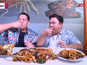 Bikin Laper! Seafood Saus Padang dan Lobster Gajah Leleh yang Gurih Enak