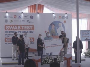 Tingkatkan Uji COVID-19, Mobile Lab Bio Safety Dikirim ke Palembang