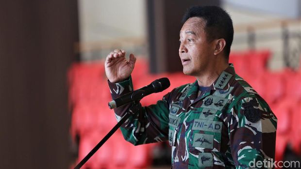 KSAD Jenderal Andika Perkasa Buka suara terkait penyerangan Polsek Ciracas, Jaktim. Ia akan ambil langkah tegas pada anggotanya yang terlibat penyerangan itu.
