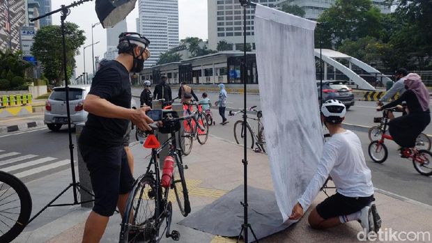Fotografer sepeda Panji Indra
