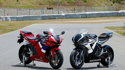 Penampakan Honda CBR600RR Versi HRC, Sangar dengan Kelir Hitam