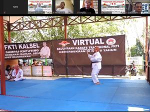 Kejurnas Karate Tradisional Virtual Digelar FKTI