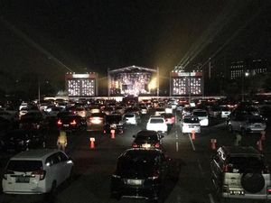 Sensasi Nonton Afgan-Armand Maulana di Konser Drive-in
