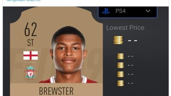 Rhian Brewster yang gagal mengeksekusi pinalti jadi bahan olokan. Foto: Istimewa