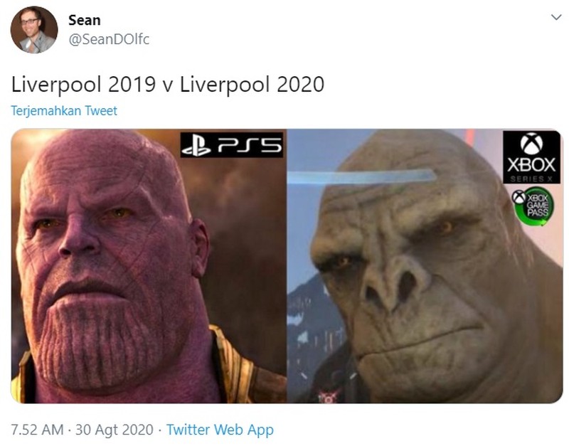 Arsenal menjuarai Community Shield setelah mengalahkan Liverpool. Meme kocak Liverpool gagal juara pun bertebaran di media sosial.