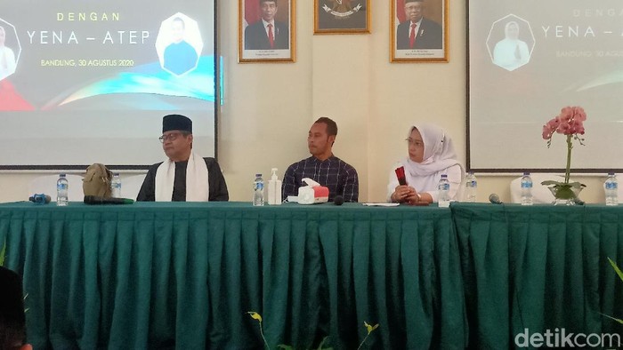 Pasangan Yena-Atep mendapat dukungan dari Mujahid 212.