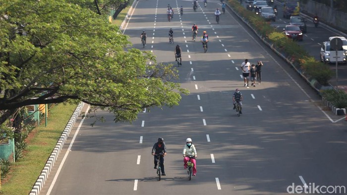 Pemprov DKI Jakarta kembali memberlakukan kawasan khusus pesepeda di sejumlah jalan Ibu Kota. Salah satunya Jalan Benyamin Sueb di Kemayoran.