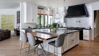 Bagian yang paling menawan dari rumah mewah mereka adalah dapur bergaya modern.  Foto: Justin Bieber/ Istimewa