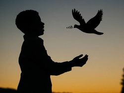 Foto Siluet Super Keren dan Kreatif Hanya Bermodal Kardus