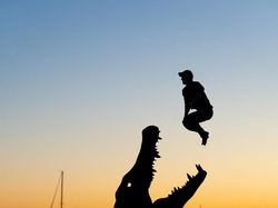 Foto Siluet Super Keren dan Kreatif Hanya Bermodal Kardus