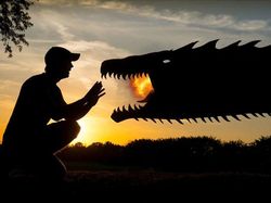 Foto Siluet Super Keren dan Kreatif Hanya Bermodal Kardus