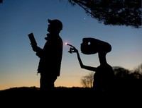 sunsetselfies siluet john marshall