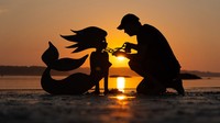 sunsetselfies siluet john marshall