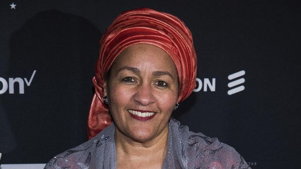 Amina Mohammed attends the Whitaker Peace & Development Initiative 