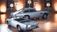 Aston Martin DB5 Junior dibuat berdasarkan pemindaian tiga dimensi dari Aston Martin DB5 yang digunakan James Bond pada tahun 1963. Foto: Aston Martin DB5 versi mungil