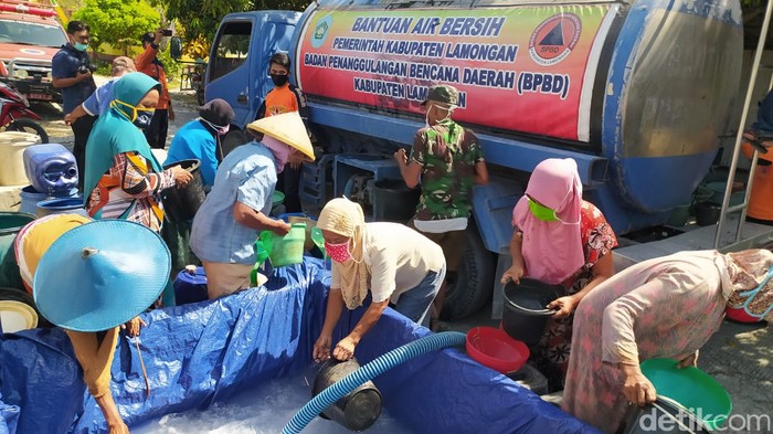 dropping air bersih ke lamongan