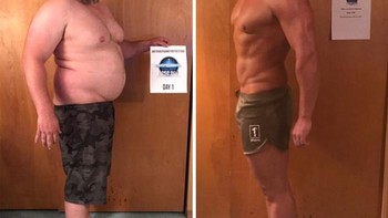 Saya memikirkan wajah saya di foto kedua yang menjelaskan secara tepat apa yang saja pikirkan. Bahkan saya terkejut apa yang telah dicapai dalam 150 hari Foto: Boredpanda