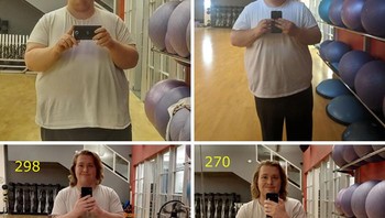 1 tahun proses kemajuan dietku Foto: Boredpanda