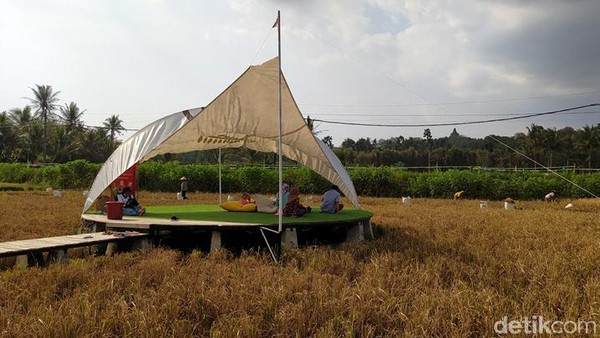 Kepopuleran objek wisata tersebut bahkan menarik perhatian Gubernur Jawa Tengah, Ganjar Pranowo. Dalam akun sosial media Instagramnya, Ganjar membahas objek wisata yang berada di kawasan Magelang tersebut. Pada Minggu (30/8) lalu, Ganjar pun berkunjung langsung ke objek wisata tersebut. Ia pun memberikan respons yang positif terhadap keberadaan destinasi wisata ini. Kepopuleran objek wisata tersebut bahkan menarik perhatian Gubernur Jawa Tengah, Ganjar Pranowo. Dalam akun sosial media Instagramnya, Ganjar membahas objek wisata yang berada di kawasan Magelang tersebut. Pada Minggu (30/8) lalu, Ganjar pun berkunjung langsung ke objek wisata tersebut. Ia pun memberikan respons yang positif terhadap keberadaan destinasi wisata ini.