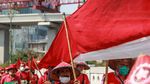 Petani Sumut Kembali Demo, Kini Bawa Bendera 100 Meter