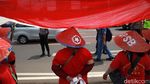 Petani Sumut Kembali Demo, Kini Bawa Bendera 100 Meter