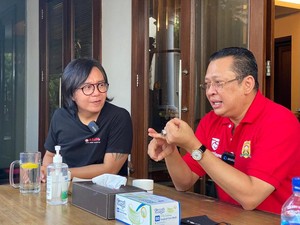 Nge-Vlog Bareng Ari Lasso, Bamsoet Sampaikan Pesan Kebangsaan