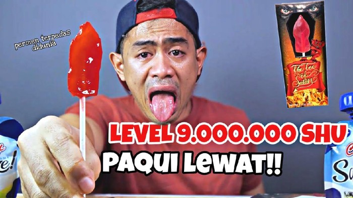 5 YouTuber Mukbang Camilan Pedas