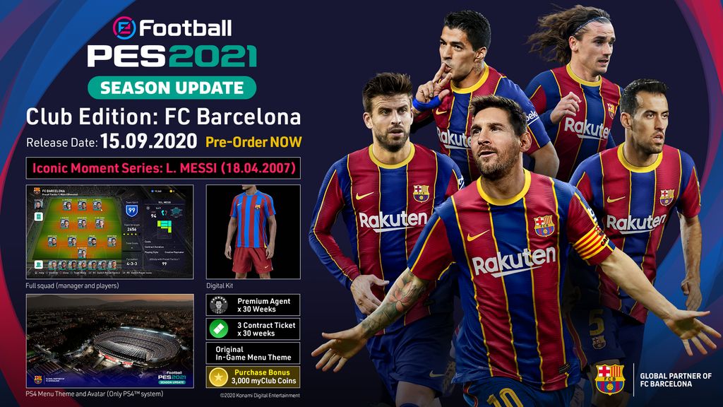 Cover game PES 2021