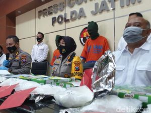 Dua Penyelundup Sabu Malaysia 6,5 Kg Terancam Hukuman Mati