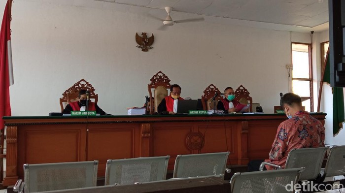 Sidang suap eks Kalapas Sukamiskin Wahid Husen.