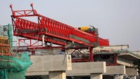 Diketahui proyek pembangunan tol ini telah berlangsung sejak tahun 2017 lalu.