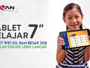 Harga Terjangkau, ADVAN Tablet Belajar 7 Buat Sekolah Online Lancar