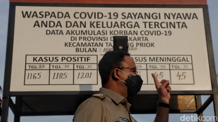 Anies Baswedan Resmikan Tugu Peti Mati COVID-19 di Jakarta Utara Gubernur DKI Jakarta Anies Baswedan resmikan tugu peti mati korban COVID-19 di Jakarta Utara. Tugu peti mati itu dibuat sebagai peringatan akan bahaya COVID-19.