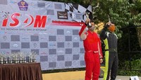 Alhasil, ia meraih pole position di dua kelas yang diikuti pada sesi kualifikasi seri 1 ISSOM 2020 di Sentul International Circuit, Bogor, Sabtu (29/8/2020) pekan lalu. Foto: dok. HRT