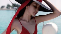 Wanita kelahiran Jember itu memiliki tinggi badan 175 cm. Dok. Instagram/bellaapriliasant