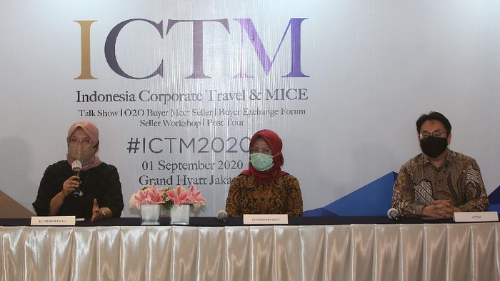 Indonesia Corporate Travel and MICE Siap Digelar Kemenparekraf akan menyelenggarakan kegiatan Indonesia Corporate Travel and MICE (ICTM). Ajang ini sebagai salah satu upaya menggerakan perekonomian.