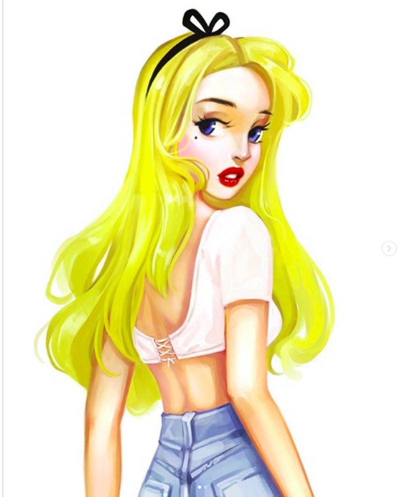 instagram felice.xu disney casual