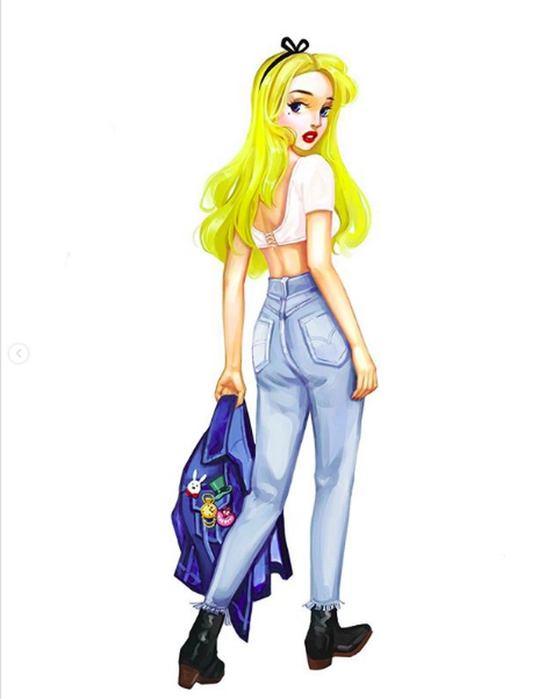 instagram felice.xu disney casual